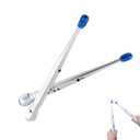1Pair Electronic Drumsticks, Adjustable Sensitivity Intelligent Electric Light Up Drumsticks, Electronic Air Drum Sticks, Rock Beat Drum Stick, Percussion Instrument Tool
