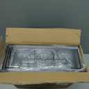 YINGRACE 10 Pack Fridge Organizer Bins, Stackable Refrigerator Organizers and Storage, With a Pull-out Large Drawer, BPA-Free Clear Containers For Fruit, Vegetable, Drinks