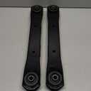 4pc Front Upper & Lower Control Arm Kit for DODGE 2006-2008 Ram 1500, 2003-2009 Ram 2500, 2003-2010 Ram 3500(CH52013798AA / K641927, CH52013797AC / K641867), Black, KT-4PCS-013