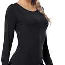 CADMUS Quick-Drying Running Long Sleeve Shirt for Women Workout Shirts (XX-Large, 1601: Black, Pack of 1)