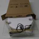 13 Inch Vanity Mirror with Lights, Round Make Up Mirror with Lighting, LED Mirror Makeup Mirror with Lights for Bedroom Tabletop, Smart Touch Control, 360 Rotation (Gold)