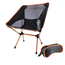 Generic Portable Camp Chair,Folding Chairs for Outside Aluminum Alloy Camping Chairs for Adults-Orange (Orange)