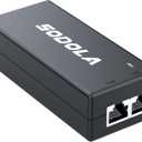 SODOLA Gigabit Power Over Ethernet Plus Injector, PoE+ (30W) Power Network Distances Up to 100M (328 ft.), 2.5Gb PoE Injector, 30W Power Over Ethernet PoE Injector Adapter