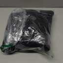 Amazon Essentials Men's Cushioned Moisture Wicking Cotton Crew Socks for Sports, 10 Pairs (8-12, Black)