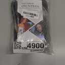 Braiding Hair Pre Stretched 14 Inch 4 Packs, Short Hair Extensions for Braids, Synthetic Braiding Hair Prestretched TGrey(Ombre Grey)