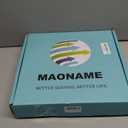 MAONAME Reef White Charger Plates, Plate Chargers for Dinner Plates, Plastic Plate Chargers for Wedding Decor, Thanksgiving, Christmas, Set of 6