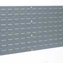 Akro-Mils 30136 Heavy Duty Wall Mount Garage Storage Steel Louvered Panel | Wall Storage Bin Hanging Organizer System for AkroBins, 36-Inch W x 19-Inch H, 4 Pack, Grey