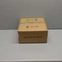 VONLUCE Semi Flush Mount Ceiling Light, 12.2'' Ceiling Light Fixture with Pleated Shade, 2-Light Modern Drum Light Fixture for Bedroom Living Room Entryway Hallway, White Shade & Bronze Finish