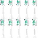 Replacement Toothbrush Heads Compatible with Philips Sonicare: Electric Brush Heads for Sonicare C2 Plaque Control Protective Clean 4100 5100 6100 Toothbrush, 10-Pack One Missing