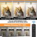 Battery Operated Picture Light, Cordless Art Light with Remote Control, Photo Frame Light with 5000mAh Battery, 3 Color Temperatures & Stepless Dimming for Gallery, Hallway(Antique Bronze, 23.6inch)