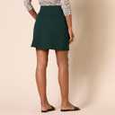 Amazon Essentials Women's Ponte Pull-On Mini Length A-Line Skirt, Size XXL
