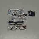 Gaoye Professional Reading Glasses for All Day - Computer Readers with Blue Light Protection - Value Pack (Bold Fusion)