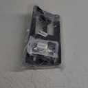 License Plate Frame Fit for 2018-2023 Ford Mustang Front License Plate Frame Black Car Accessories Replacement JR3Z17A385AA (FR3Z17A385AA)