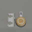 Razor Holder for Shower, Suction Cup Shaver Holder for Wall, Removable&Reusable Suction Cup Hooks for Bathroom, Damage-Free Suction Shower Hooks, Wall Mounted Razor Stand, White (1 Pack)