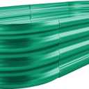 Land Guard Green Raised Bed, 63 ft Elevated Planter Box, Raised Beds for Gardening VegetablesGreen, 6×3×1ft(1pcs）