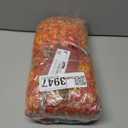 SHareconn 20 Bundles Artificial Fall Flowers for Outdoors Decoration, Fake Silk Daisy Realistic Faux Plants UV Resistant for Planter Home Porch Patio Autumn Indoor Outside Decor, Sunset Red Orange