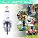 L7T Spark Plug for NGK BPMR7A, 10 Pack Sparkplugs for Champion CJ8 RCJ6Y RCJ7Y & More 2-Stroke Engine, Adofol Spark Plugs for Stihl 017 018 MS170 MS180 MS290 MS310 MS390 029 039 Chainsaw