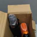 METOWARE 44'' Snow Brush and Ice Scrapers for Car Windshield, Extendable Snow Brush for Car with Ergonomic Foam Grip and 360 Pivoting Brush Head for Car SUV Truck (Orange)