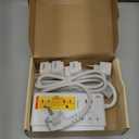 220V to 110V Voltage Converter, TESSAN Universal Travel Adapter with 4 USB Charger (1 USB C), 3 AC Sockets and EU/UK/AU/IT Plug Power Adaptor, Step Down Transformer Outlet Converters for International