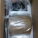 VILUXY Vintage Glass Pendant Light, Single Hanging Pendant Lighting, Black with Clear Glass Shade Classic for Farmhouse, Entryway, Dining Room, Kitchen Island, Foyer