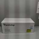 52 Inch 6 Speed High CFM Quiet DC Motor Modern Ceiling Fan with Lights Remote Control, 3 Blade White Gold Indoor Bedroom Living Room Ceiling Fan