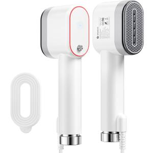 VASSON Steamer for Clothes, Handheld Clothes Steamer, 1000W Portable Fabric Steamer, 15-Second Ultra-Fast Heat Up, Ceramic Heating Steam, for Home Use and Travel
