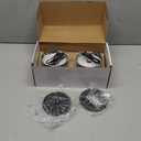 Cordless Table Lamps USB Rechargeable Lamp Simplicity Desk Lamp Built-in 4600 mAh Battery LED Battery Operated lamp with Touch Control Table lamp - Bedroom/Desk/Reading/Patio(2Pcs-Black)