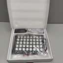 Red Light Therapy Panel for Face and Body, Quad Wave 660nm 850nm 630nm 940nm Near Infrared Light Therapy Panel Portable Dual Chip LED Device for Body Pain Relief Skin Health Sleep (BN-40)