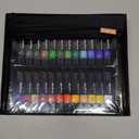 Nicpro Watercolor Paint Set for Adults, Beginner & Artists, 24 Tubes Water Color Paint Set with 25 Watercolor Paper, 8 Squirrel Paint Brushes, Palettes, Color Wheel, Art Painting Supplies