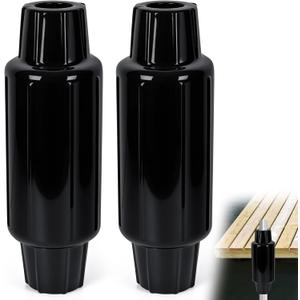 Dock Bumpers for Poles 2/4/6 Pack, Dock Post Bumpers 2" Diameter, Dock Bumpers for Docking Pole Bumpers for Post Slip-on Vertical Soft UV-Resistant Marine Grade Vinyl Black/White/Blue/Grey/Red/Purple