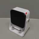 Wireless Induction Speaker - 5 in1 Bluetooth Speaker Phone Stand with Colorful Ambient Light 360 Rotation Compatible with iPhone Android iPad Samsung Galaxy- Unique Birthday Gift for Men Women Adults (White)