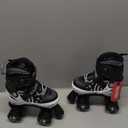 SULIFEEL Rainbow Unicorn 4 Size Adjustable Roller Skates for Girls Boys for Kids Ages 3-5 5-8 6-12 Children Skates Indoor Outdoor (Small - Little Kid)