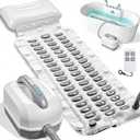 Bathtub Spa Mat, Portable Spa Bubble Bath Massager with 6 Adjustable Settings, Upgraded Non-Slip Design and Remote Control, Hot Tub Jet Mat for Bathtub at Home, Full-Body Support