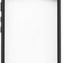 Compatible with Google Pixel 8 5G Cover,(TPU Soft Edge+PC Backplane) 2 in 1 Translucent Phone Case Black