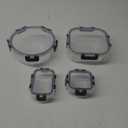 Glass Storage Containers with Lids 4 Pack