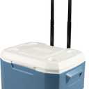 Coleman Xtreme Rolling Cooler with Wheels, Extra-Walled Insulation Keeps Ice up to 5 Days, Portable Wheeled Hard Chiller