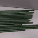 Lature Garden Stakes 3FT 25pcs, Plastic Coated Steel Stakes Specifically Designed for Climbing Plants, Ideal for Tomatoes, Beans, Cucumbers, Peppers, Vines, and More Plant Growth