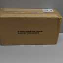 Delamu Large Over the Door Pantry Organizer, 6-Tier Metal Pantry Door Organization and Storage for Easy Install, Hanging Spice Rack Seasoning Shelves for Cabinet & Kitchen, D6.7xW17.5xH53.7 in, White