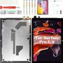 for Microsoft Surface Pro 5 Screen Replacement 1796 for Surface Pro 6 LCD Digitizer Repair Kits for Microsoft Surface Pro 5/6 LP123WQ1 Touch Screen Display Replacement Assembly 12.3" Black