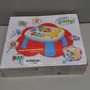 Baby Toys 6-12 Months, Musical Learning Table Toys for 1 2 3 Year Old Boys Girls Early Education Activity Center Toys for 7 8 9 10 18 Months Kids Toddler Valentines'Day Birthday Gifts