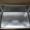 Stainless Steel Litter Box,XXL Metal Cat Litter Box for Big Cats 8IN Deep, Cat LitterBox High Sided Pet Toilet Easy to Clean,Cats Litter Pan for Adult Cats,Non Stick, No Smell