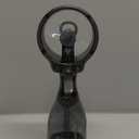 O2COOL Deluxe Handheld Battery Powered Water Misting Fan (Grey) (Single)