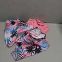 Girls Swimsuits 3 Piece Tankini Bathing Suit Set Cute Bikini Swimwear with Cover Ups Beach Skirt ,12T