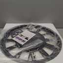 HOIBAI Large Wall Clock 24 Inch Vintage Brown