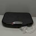 Vibration Plate Exercise Machine, Vibration Plate Platform for Lymphatic Drainage, 200 Adjustable Speeds Power Shaping Vibrating Plate Helps Weight Loss, Shaping, Max Weight 450 Lbs (Black)