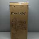 Pamo Babe Portable Playpen Foldable Playard for Baby and Toddler Mattress, Changing Table for Newborn Portable Playard (Black)