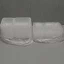 Double Compartment Snack Containers, 9 oz Reusable 2 Compartments Snack Containers with Lids (Pack of 20) , Clean 