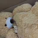 MorisMos 47inch Giant Teddy Bear Stuffed Animal 4ft, Large Teddy Bear Plush, Big Stuffed Bear Gifts for Kids, Girls, Girlfriend, Women on Baby Shower, Valentine, Christmas, Birthday (Light Brown