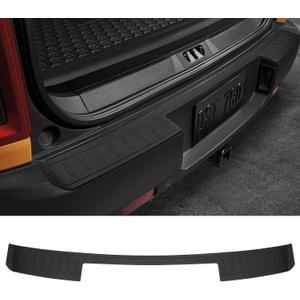 Ecarzo Rear Bumper Protector for 2025 2024 2023 2022 2021 Bronco Sport Accessories Trim Cover Scratch Resistant Trunk Door Entry Guards (Not for Bronco Sport Big Bend/Badlands)