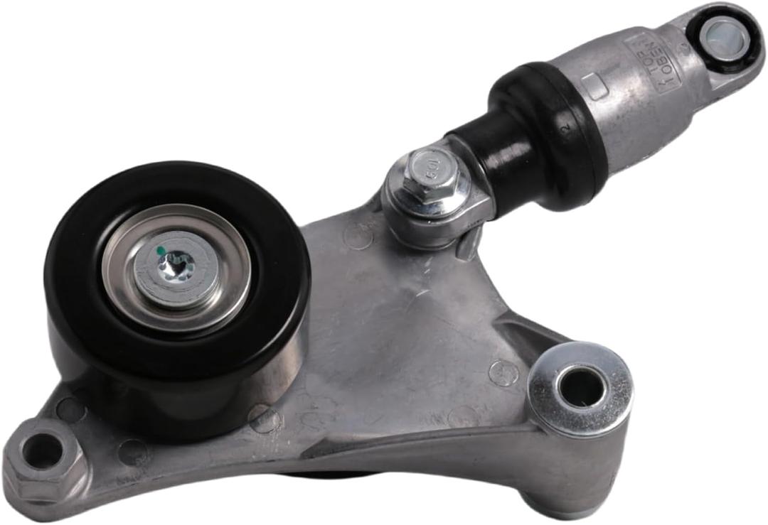 38216 Belt Tensioner Assembly with Pulley Compatible with 2005-2010 Scion tC L4 2.4L, Toyota RAV4, 2001-2007 Highlander, 2002-2006 Camry, 2002-2008 Solara Petrol Replace# 1662028070, 38216